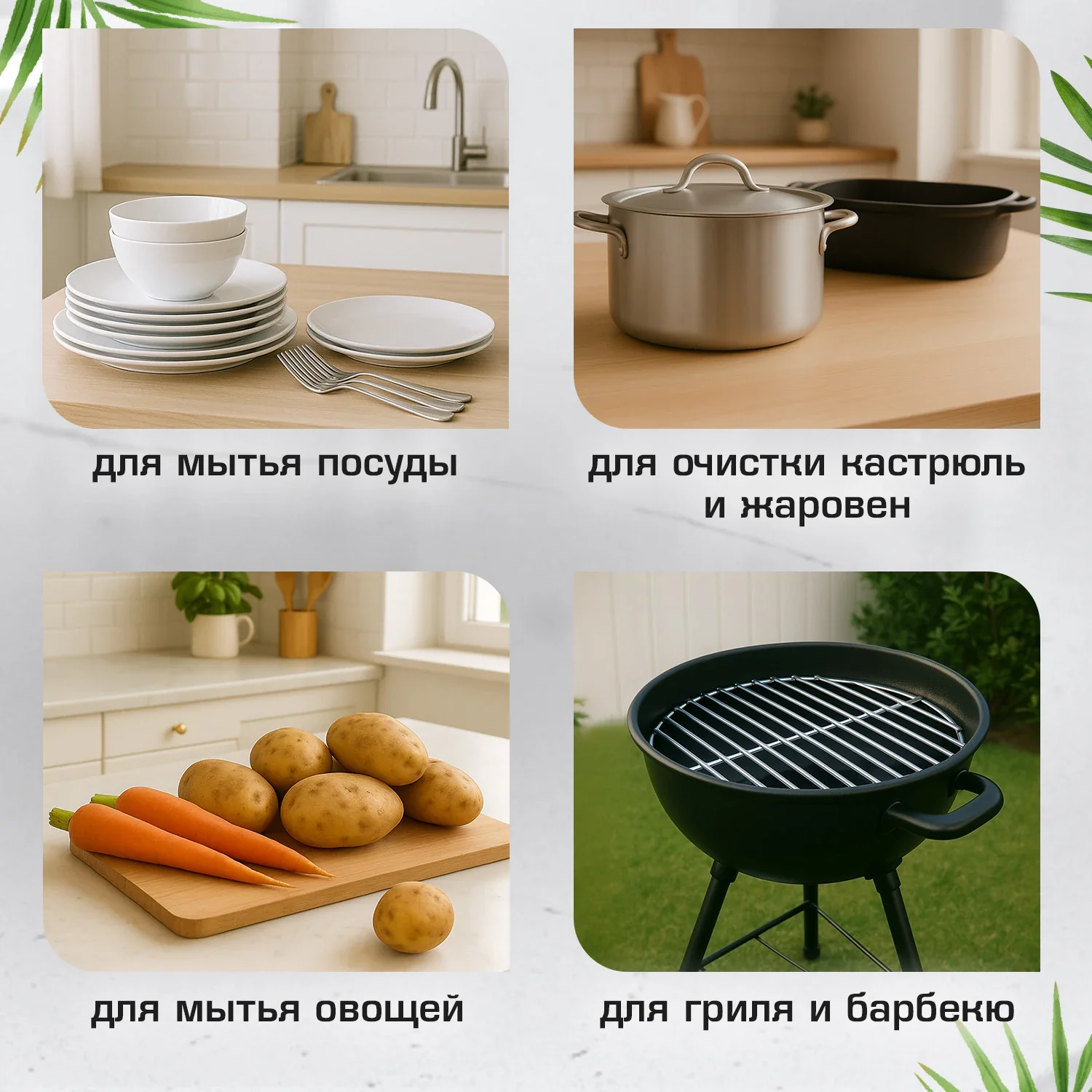 Губки мочалки для посуды металлические Laima, 3 шт